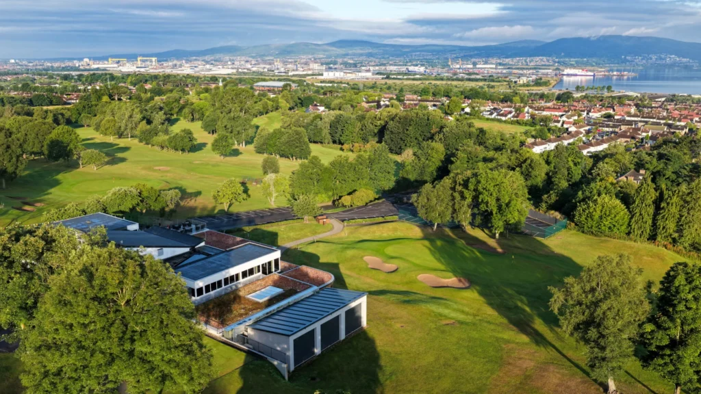 18th front 9 aerial + h&w